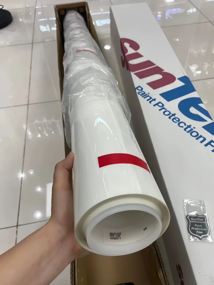 Original American Suntek Lubrizol PPF TPU Paint Protection Film High Gloss Transparency Nano Coating Hydrophobic Self-Healing