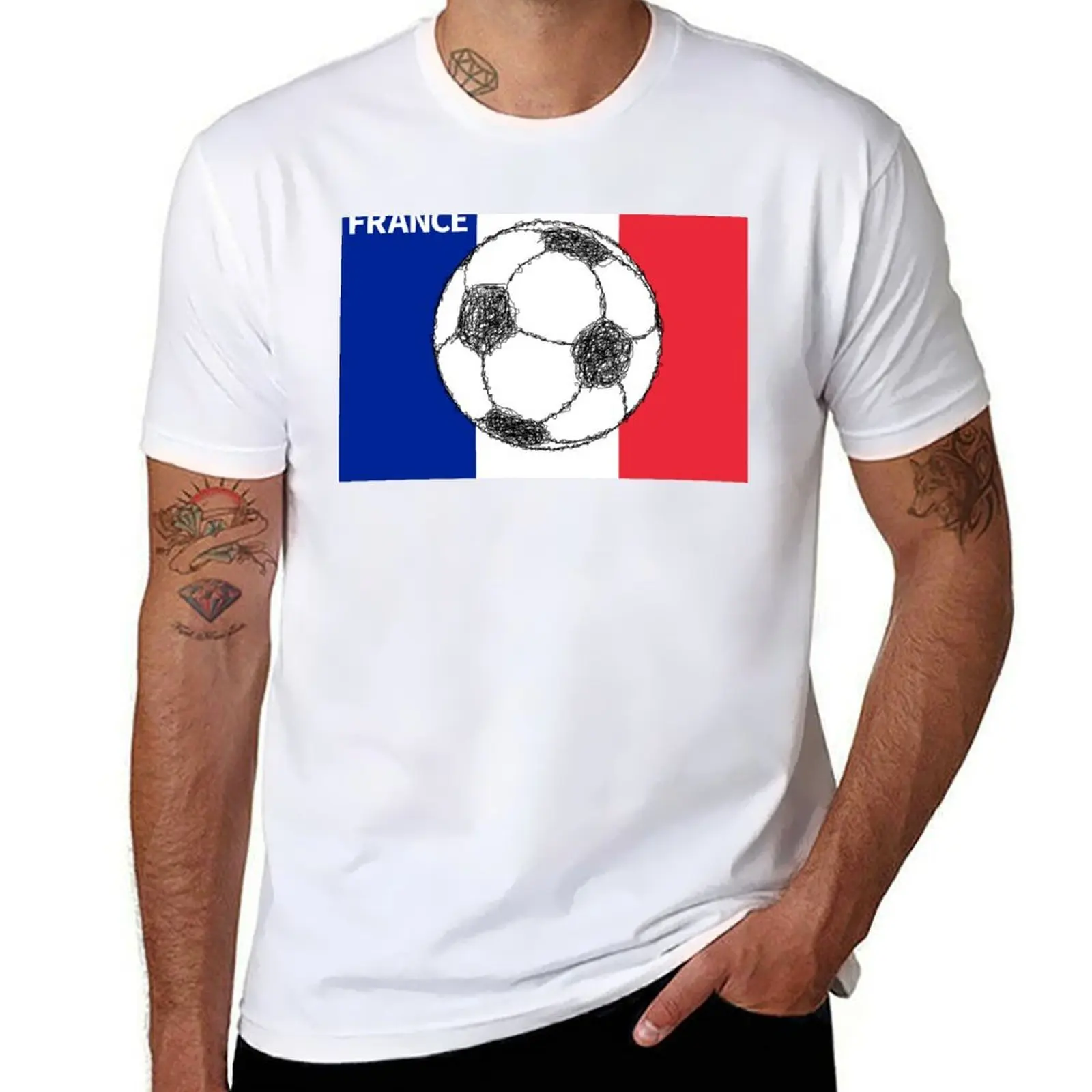 

Football \\ France T-Shirt t shirts for man pack white man t shirt summer T-Shirt