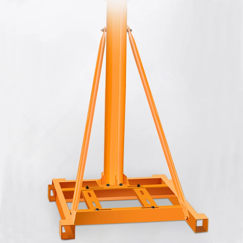 Electric Lift Construction Material Lifting Hoist Load 200-500kg Stationary Cargo Crane Custom