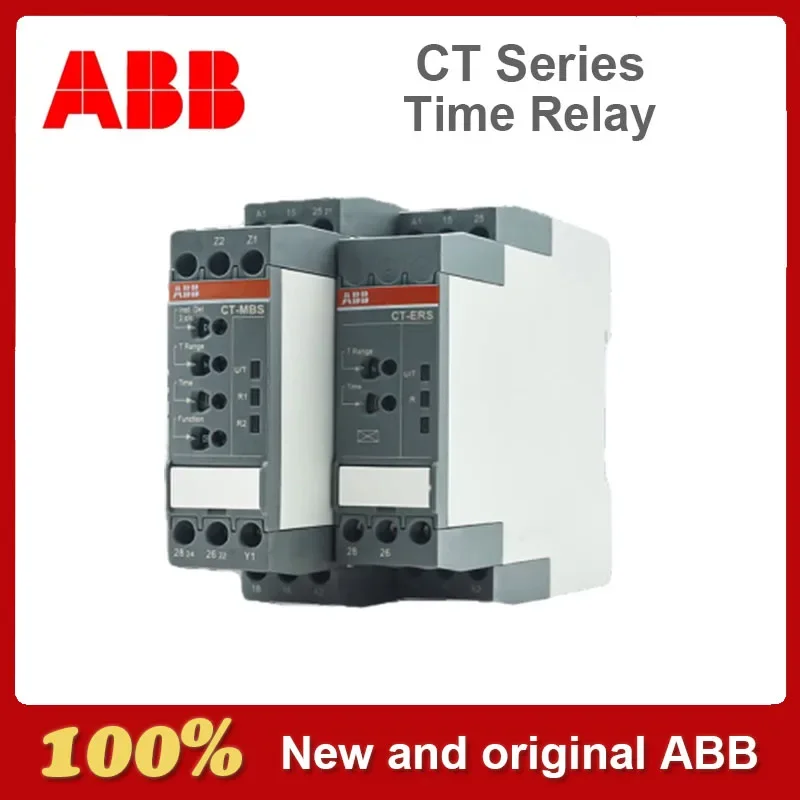 Original  ABB CT Serie Time Relay CT-MVS.22S CT-MFS.21S CT-MBS.22S CT-ERS.22S CT-ERS.12S CT-AHS.22S CT-SDS.22S CT-ARS.21S