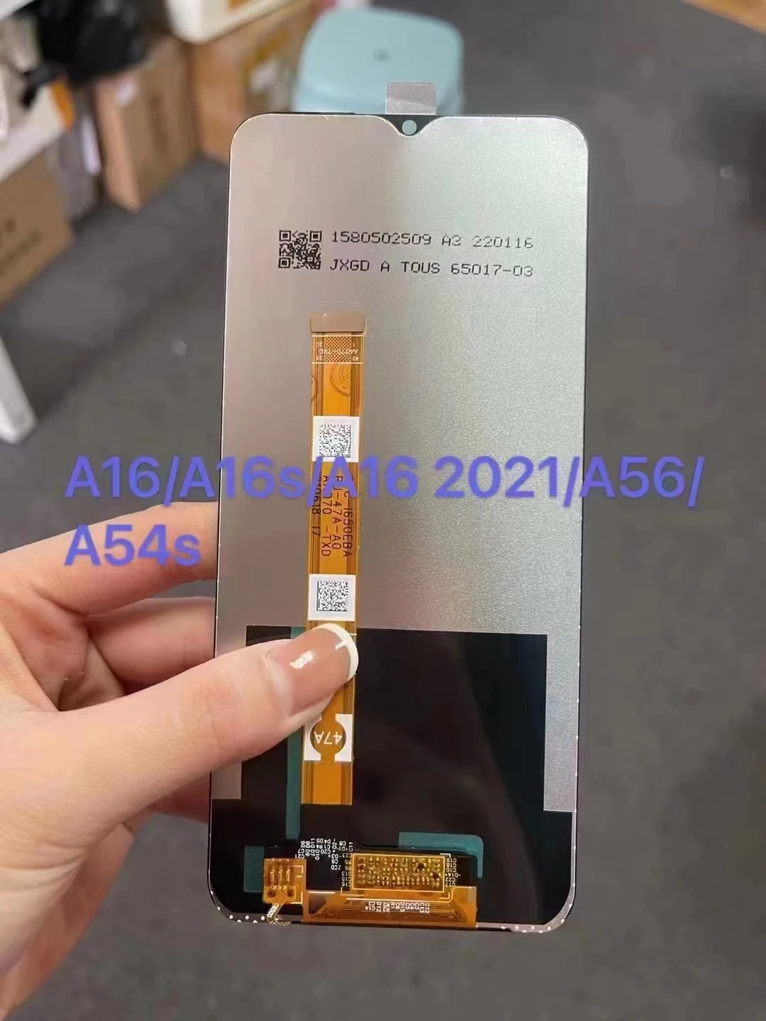 New LCD Screen For OPPO A16/A16S/A54S with Digitizer Full Assembly