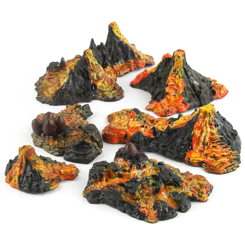 

Model Toy Simulation Volcano Model Decor Accessories Realistic Volcano Mini Volcano Toys Rubber/Plastic Educational Toy