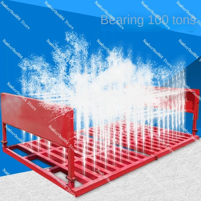 Wheel Washing Machine Construction Site Automatic Induction Car Washing Machine Platform Construction Site 100 Tons Large