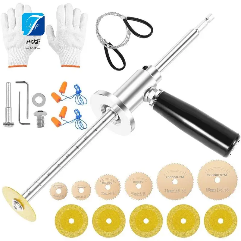 

A55F-Inside Pipe Cutter For PVC Pipe, Inside Pvc Pipe Cutte, PVC Pipe Cutter Tool Set With Adjustable Depth Gauge For Plastic