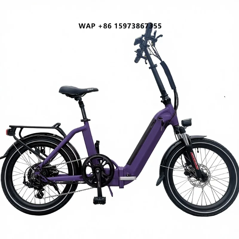 Klappbares City-Elektrofahrrad 36V 350W Heckmotor 20 Zoll E-Bike …