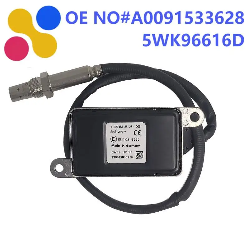 

A0091533628 5WK96616D New Nox Sensor For Mercedes-Benz Actros Atego LKW EURO 4 5 6 Sensor Nox 0091533628 5WK9 6616D