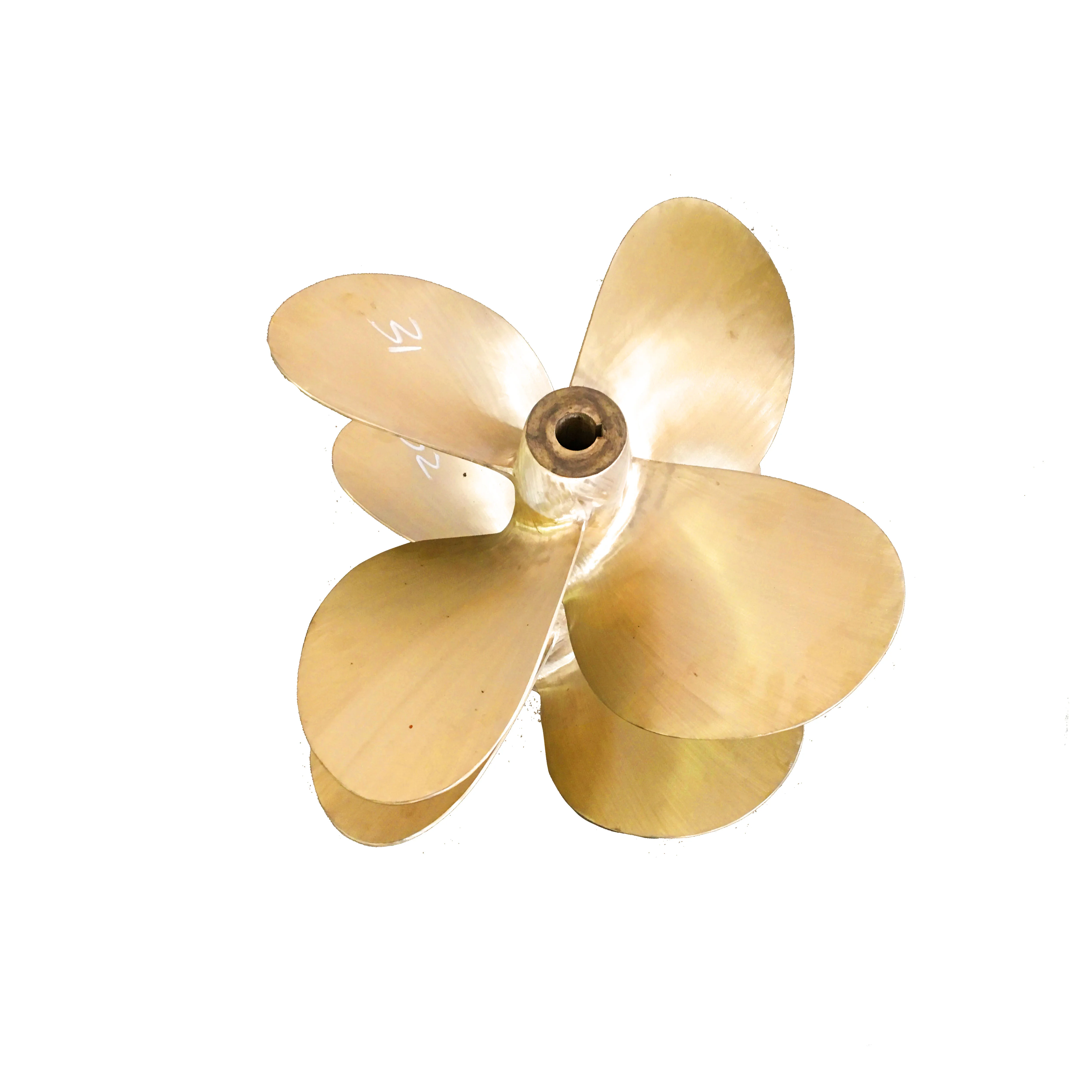 Hot selling boat truster propeller marine bornze propellers outboard propeller for CU1 CU3 CU4