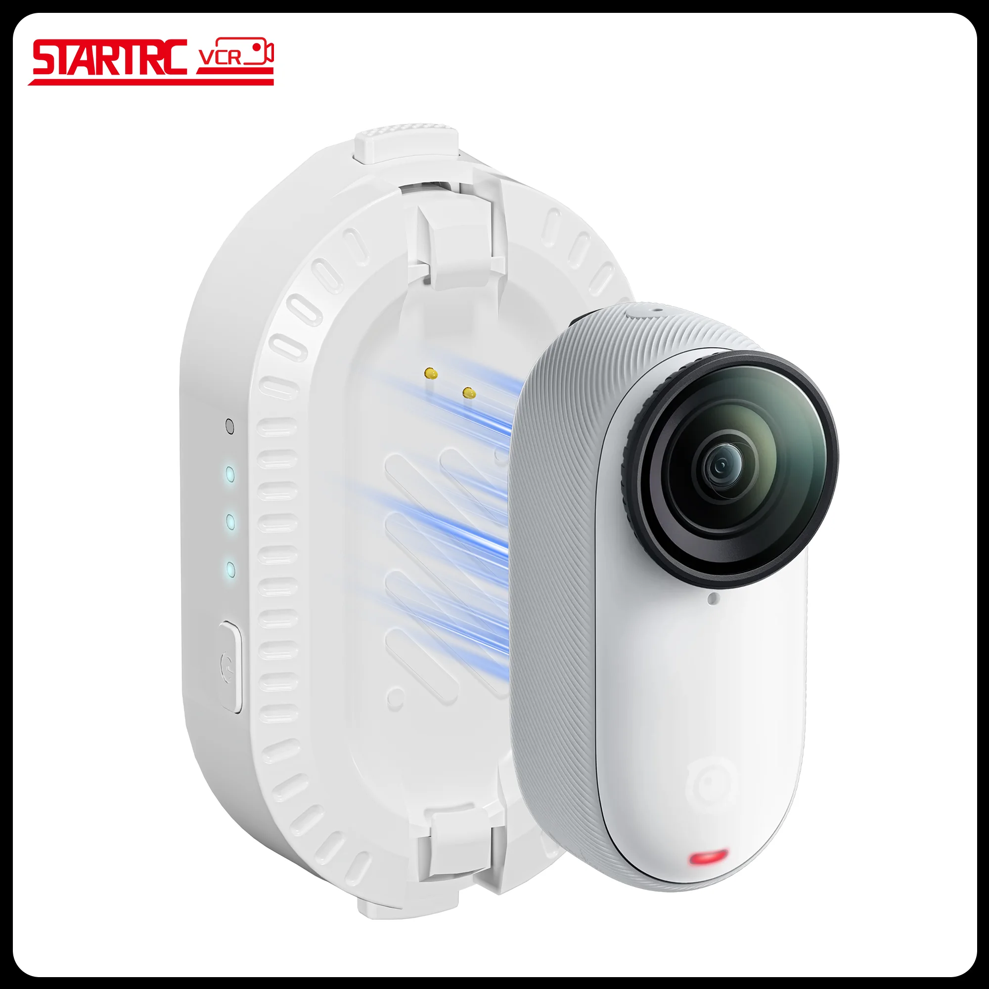 

Аккумулятор 600 мАч для камеры Insta360 GO3 / GO 3S, быстросъемный магнитный расширяемый аккумуляторный блок