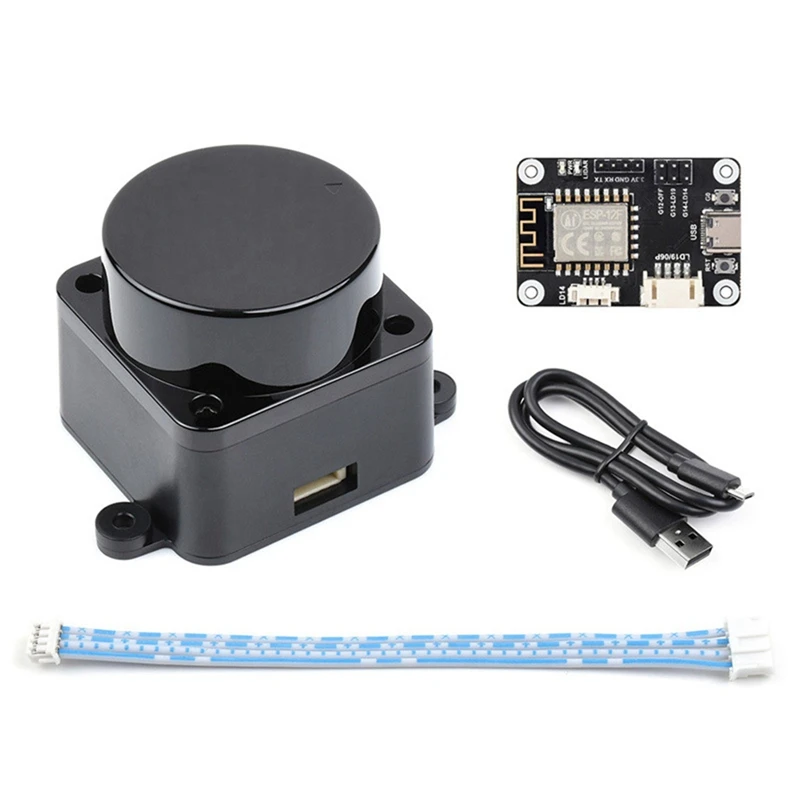 

1Set DTOF Lidar Sensor Time-Of-Flight Ranging UART Serial Port STL27L 360° Omni-Directional ABS Lidar Sensor