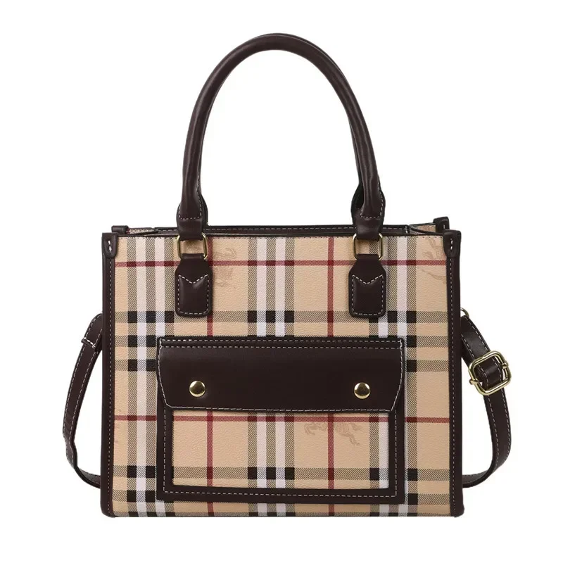 حقيبة كروس مربعة صغيرة عصرية وغير رسمية لعام 2025 للنساء، حقيبة كتف واحدة فريدة ومتخصصة، وحقيبة ريترو