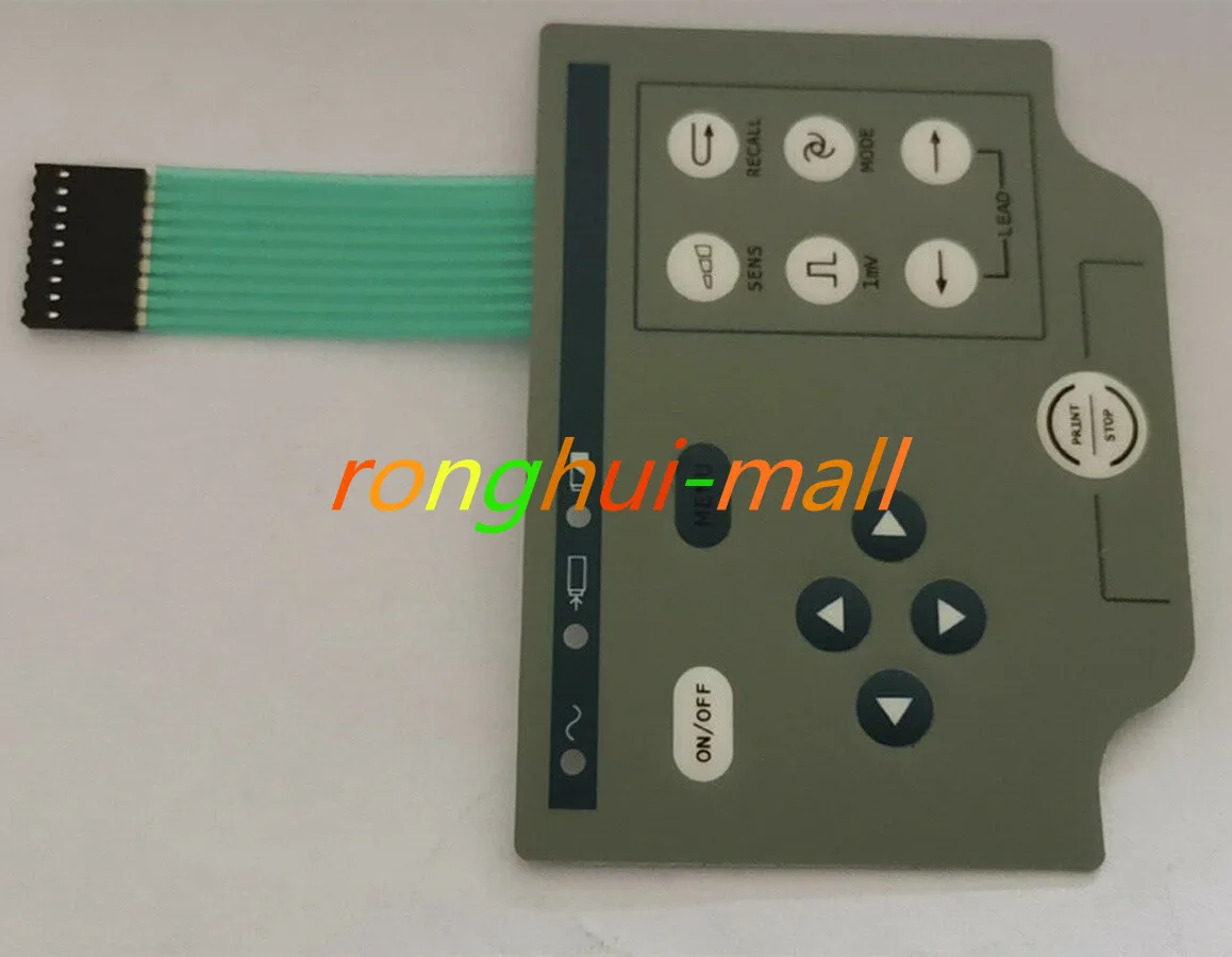 1PCS NEW Membrane Keypad FIT FOR COMEN CM100 CM300 ECG Switch Protective Film