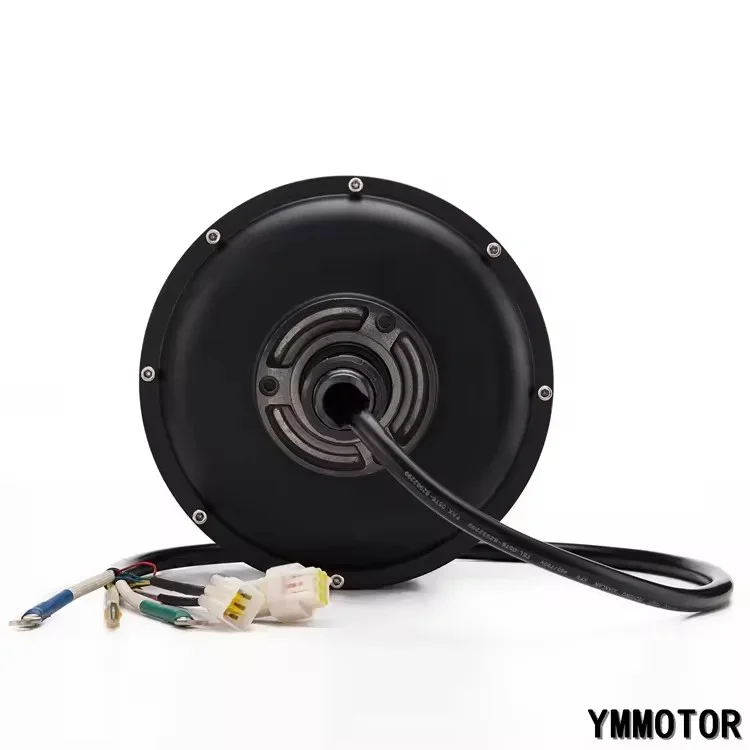 YM 10inch 227 2000W High Efficiency Brushless Electric Car In Wheel Hub Motor