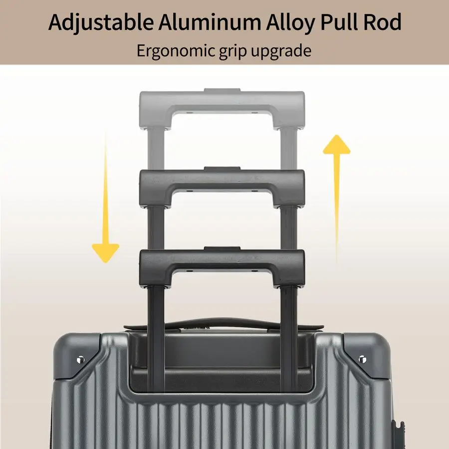 인치 기내용 수하물, 항공사 승인 22x14x9 하드 쉘 기내용 캐리어, 360도 회전 바퀴, TSA 잠금장치 및 경량 하드 쉘