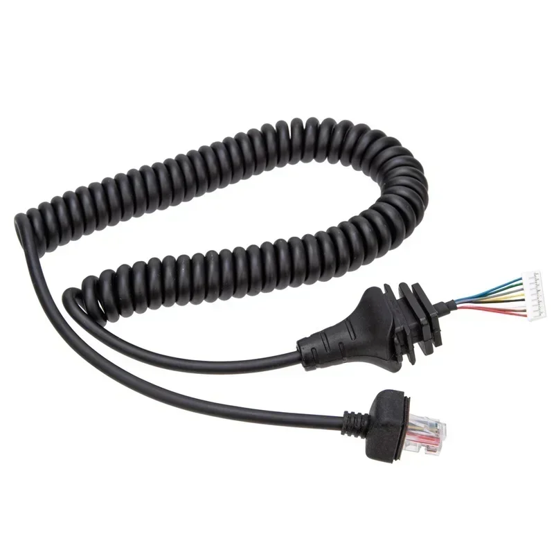 Vervanging 8 Pin HM-152 Mic Handheld Ridao Speaker Mic Microfoon PU Kabel Voor ICOM IC-2820H IC2825E IC2200 IC3600 F221 F520