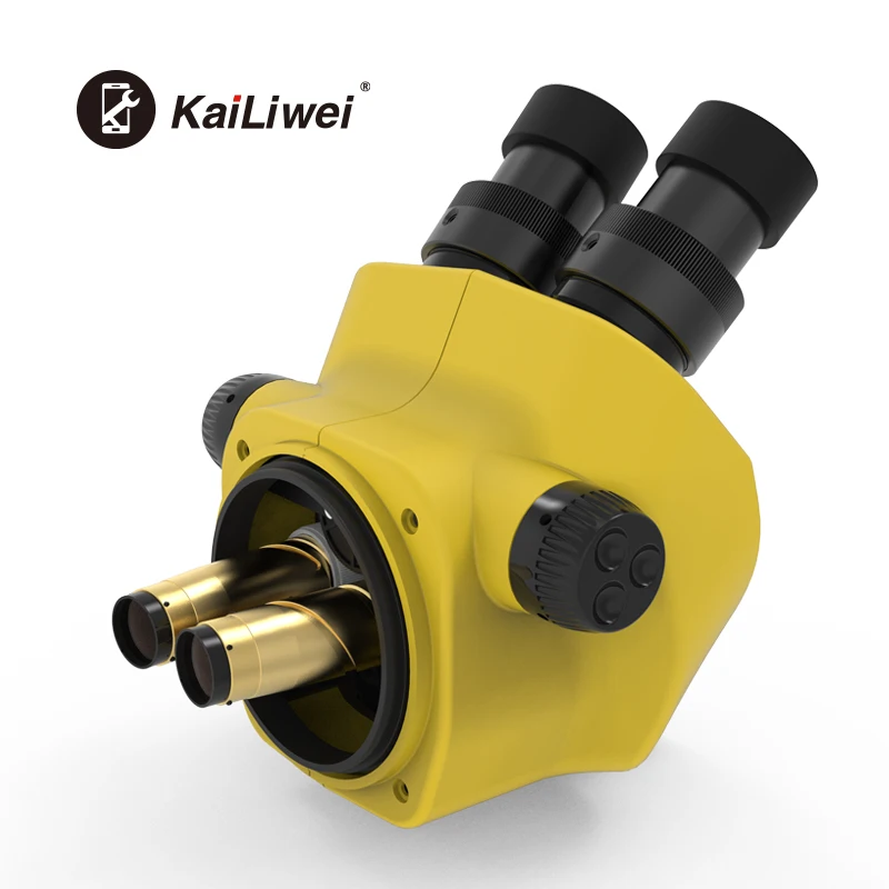 Kailiwei Trinocular Simul Focal 7-50X Stereo Microscope For Mobile Phone Repair Electronic