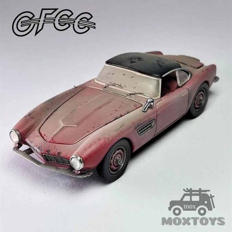 GFCC 1:64 1957 507 Red hard-top old version Diecast Model Car