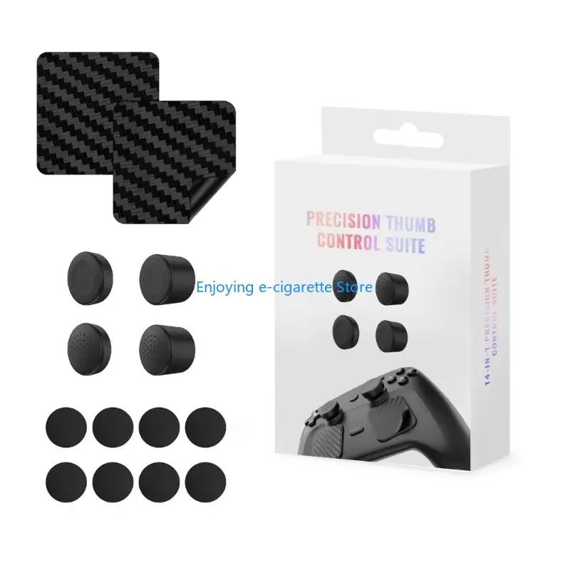Tastenkappen Touchpad-Aufkleber für Steam Controller Ersatz-Schutzkappe Joystick-Abdeckungen Zurück Tastenfeld Einfache – Detail 9