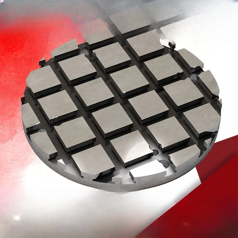 Circular substrates, circular substrates, standardized fixtures, jigs, auxiliary workbenches, indexing trays