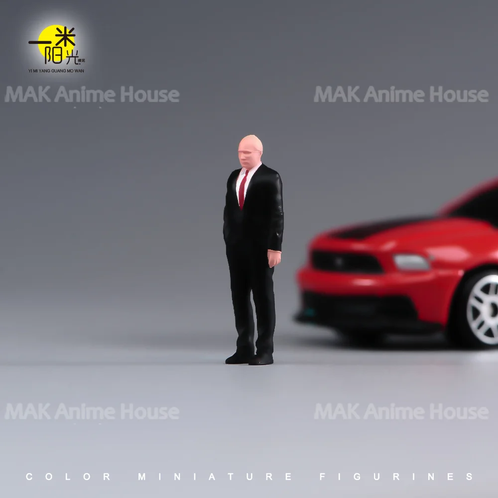 ミニチュアフィギュア 1/87 1/64 1/43 1/24 1/18 優しいセクシーな裸足女性座るスーツ男性未塗装モデルクリエイティブシーン人形おもちゃ