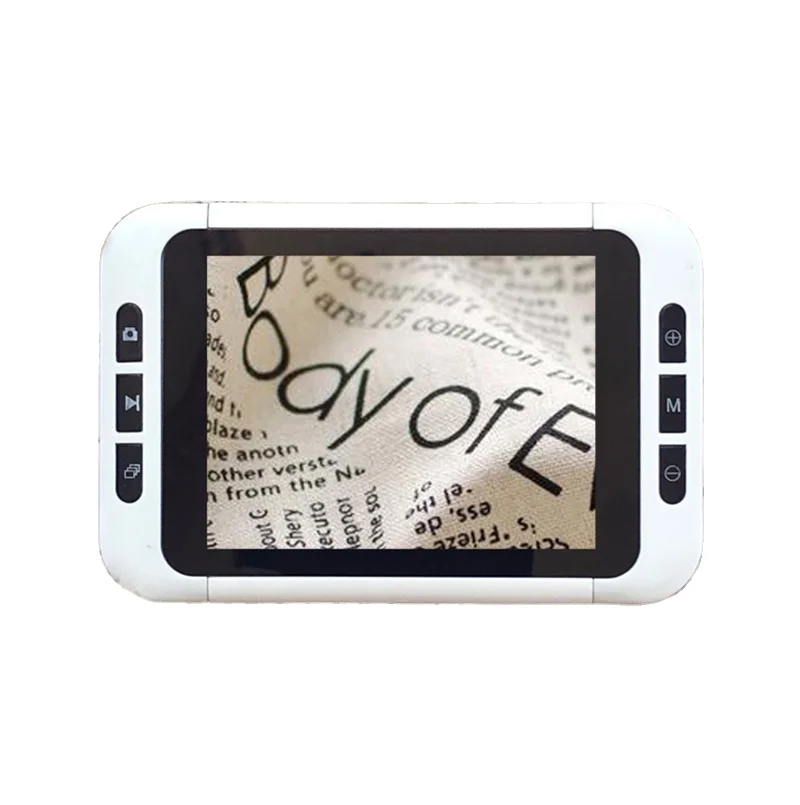 3.5 inch visual aid 32 times magnification portable electronic magnifying glass low field of view newspaper magnifying glass