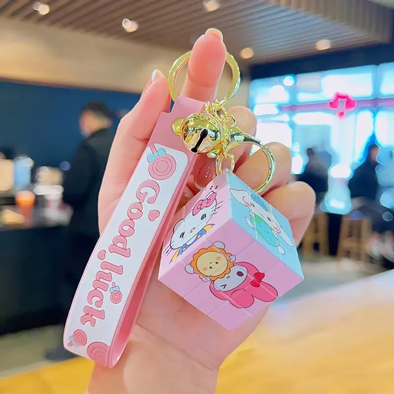 Cartoon Creative Keychain Wholesale Kulomi Bag Pendant Cute Keychain Festival Party Gift image 3