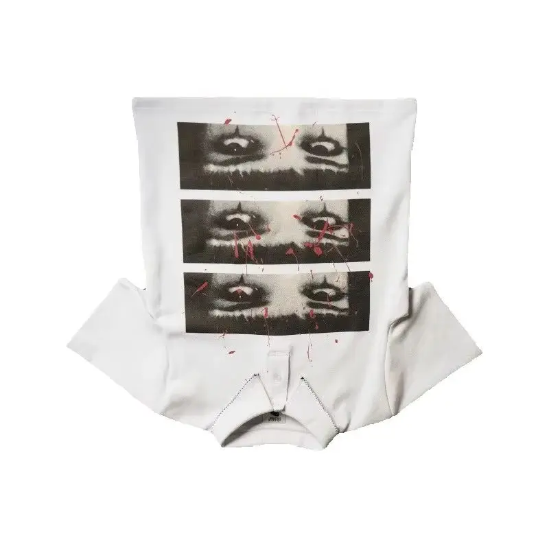 

Готический панк Harajuku графический топ мужской модный темный стиль уличная одежда оверсайз с короткими рукавами хип-хоп ретро повседневная футболка с лацканами