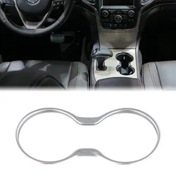 Car Water Cup Holder Cover Trim Bezels For Jeep For Grand For Cherokee Inner Gear Shift Panel Sticker Car Accessories