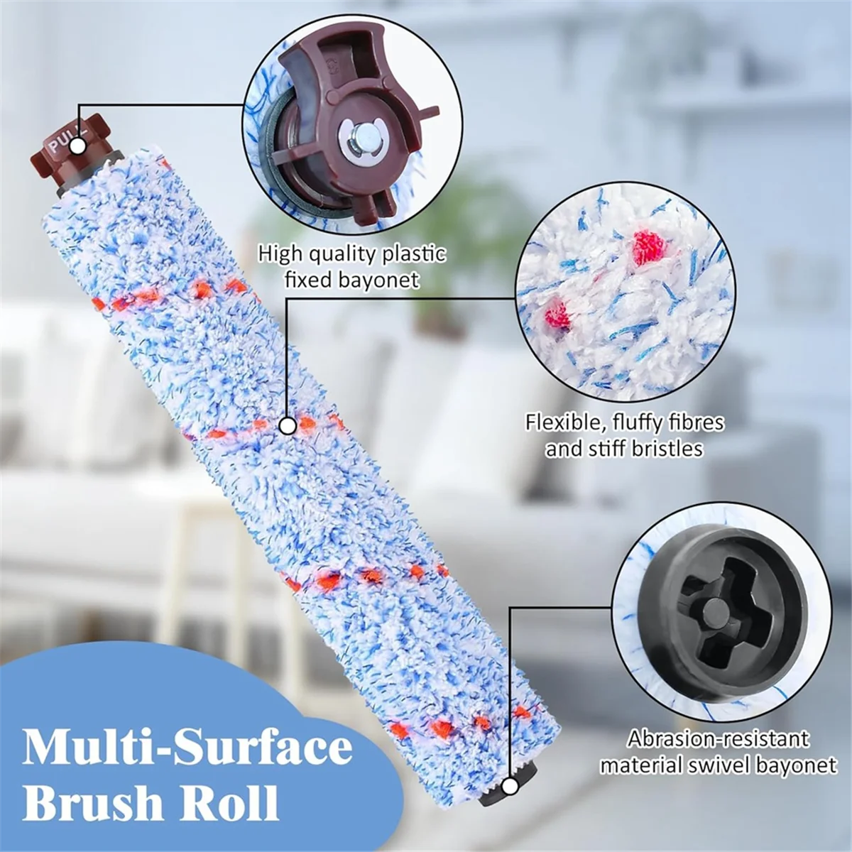 Pièces de rechange pour brosses Crosswave, rouleaux et filtre pour aspirateur Bissell Crosswave 2328, 1785, 2306, 3888A