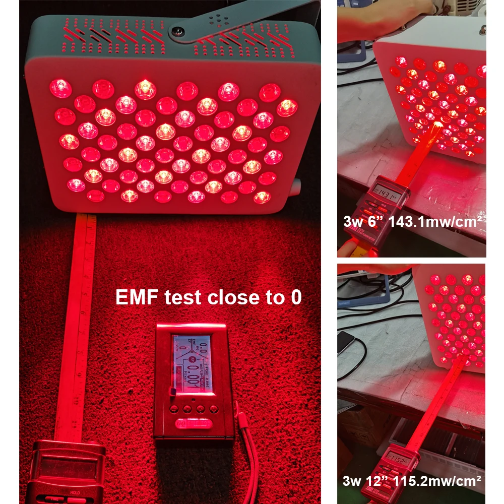 Desktop small RL60pro newest hot sale light therapy lamp 660nm 850nm red nir pulse red light therapy