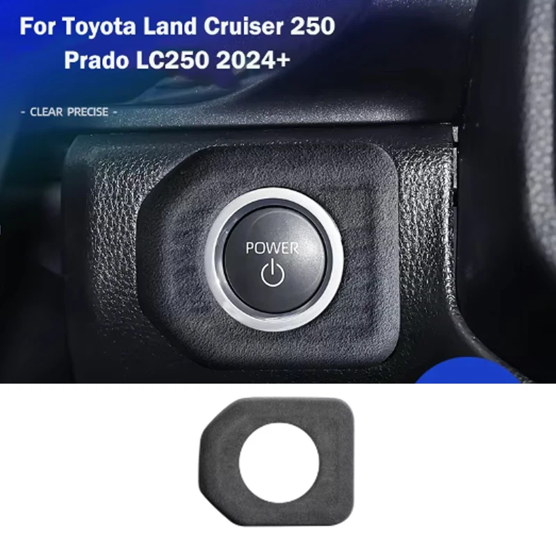 One Click Start Panel Cover Interior Modification Cover Fit For Toyota Land Cruiser 250 2024 1958 Prado LC250