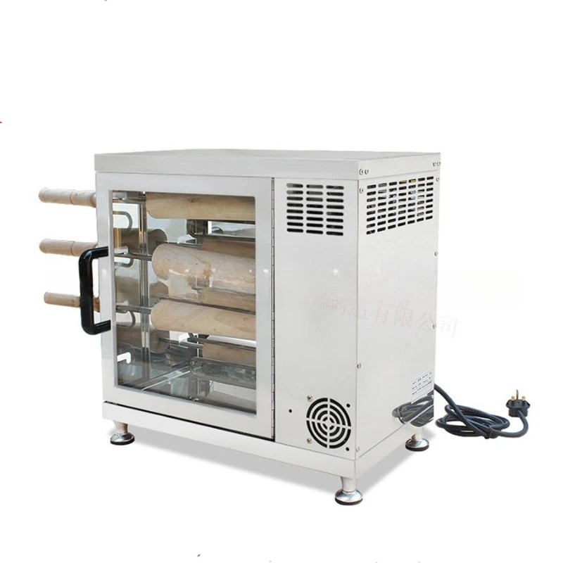European 220v Electric Balag Donut, Stainless Steel Hungarian Chimney Bread