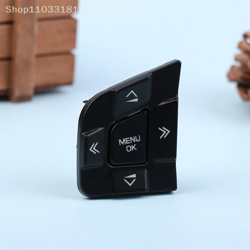 Aksesoris Mobil Tombol Sakelar Multifungsi Roda Kemudi Mobil Kiri untuk XE XF 2015-2019 LR095537 LR095540