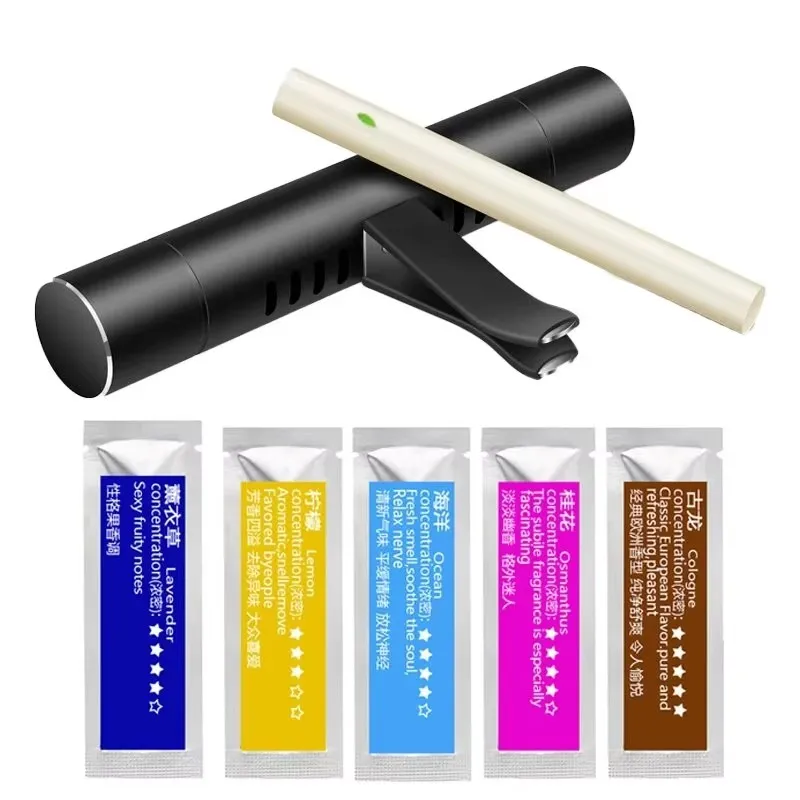 1/6/8pcs Car Air Vent Perfume Car Air Freshener Flavoring Smell Aroma Car Perfumes Air Freshener Parfum Auto Interior