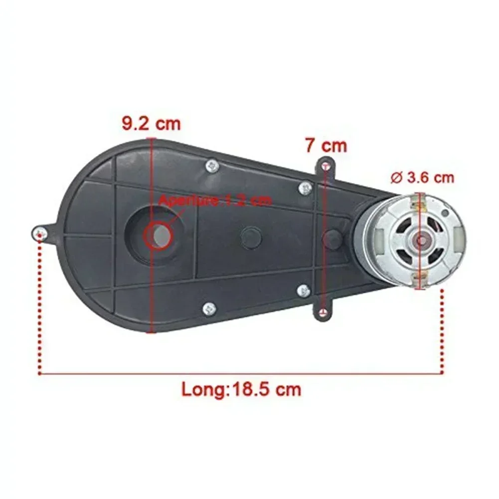 Children Electric Gearbox Drive Metal Plastic Vehicle Children Electric RS550 12V 30000RPM 185 Mm New Practical