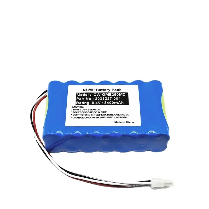 8.4V 8000mAh Replacement Ni-MH Battery For DASH 2500 DASH2500 DASH1800 Medical Battery