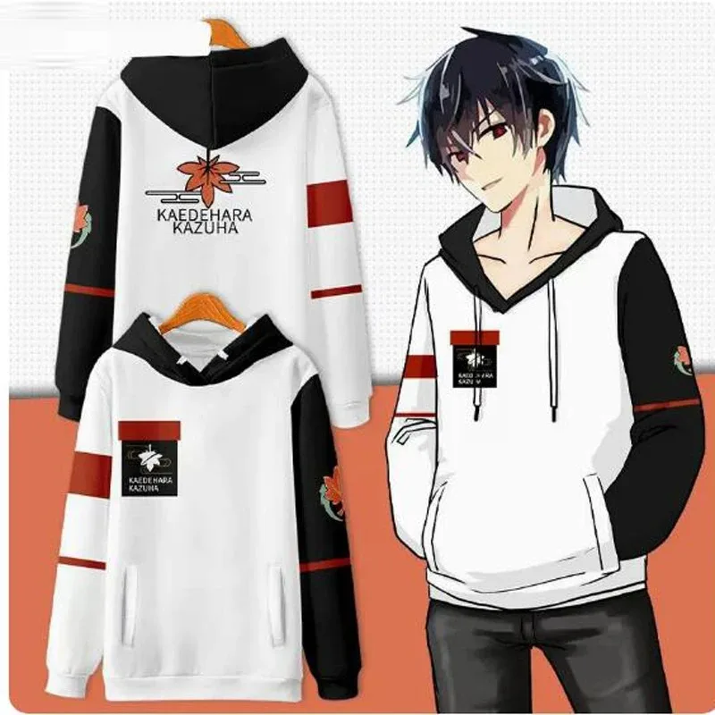 Game Genshin Impact Kaedehara Kazuha Cosplay Costume 3D Print Oversized Women/Men Hoodie Sweatshirt Casual Tracksuit Outerwear