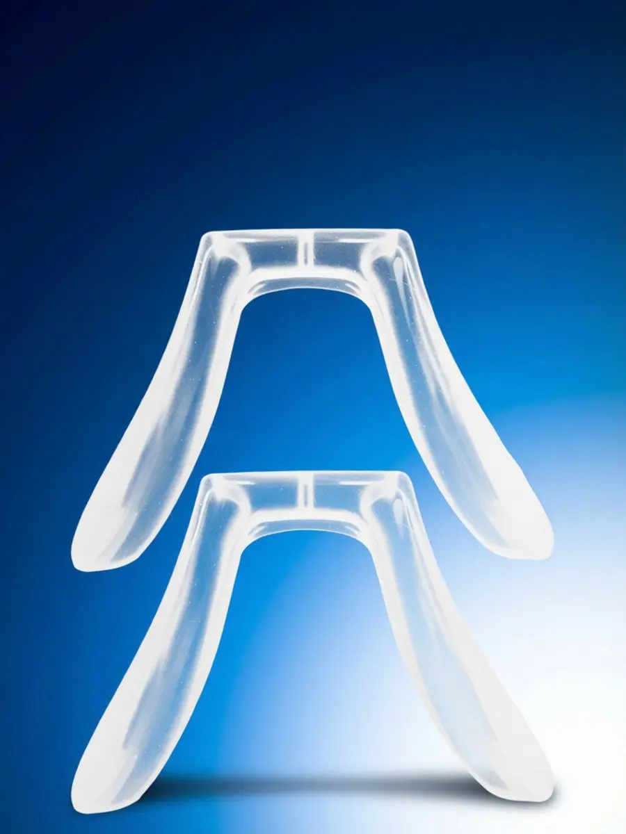 2Pcs Eyeglasses Nose Pads Silicone Integrated Nose Bridge Pads Comfortable Non-Slip Clear Cushion for Daily Wear Outdoor Work