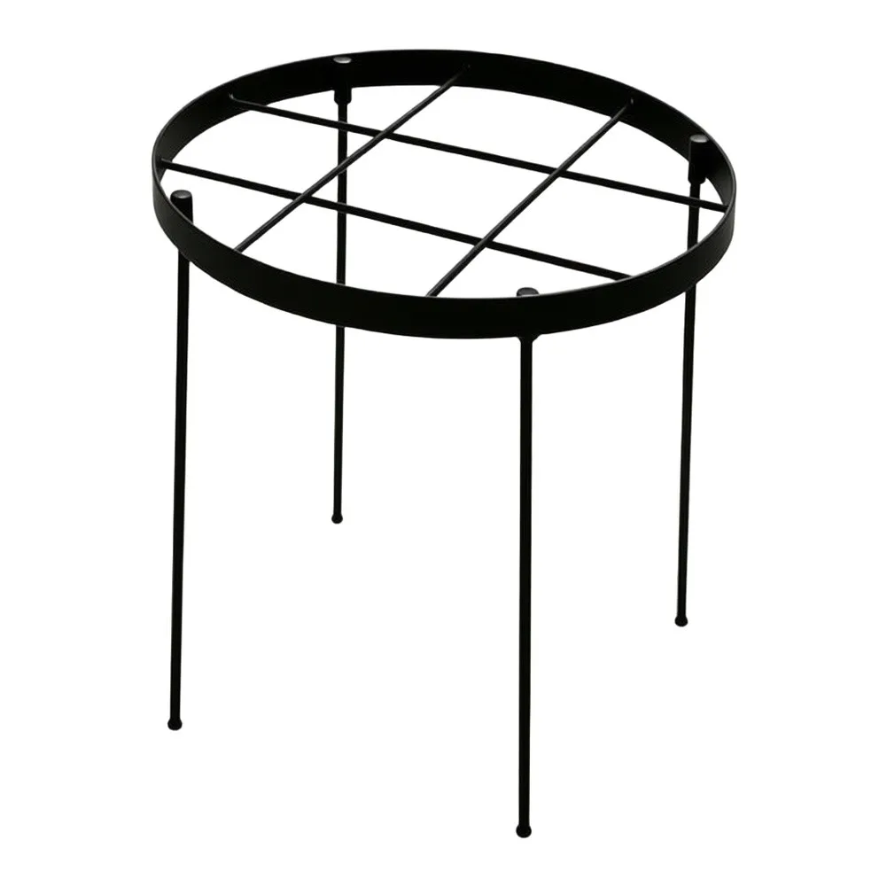 Black Iron Flower Support Trellis for Climbing Plants Garden Vertical Rack Outdoor Indoor Use 18.9 x 23.6 inches Dimensions