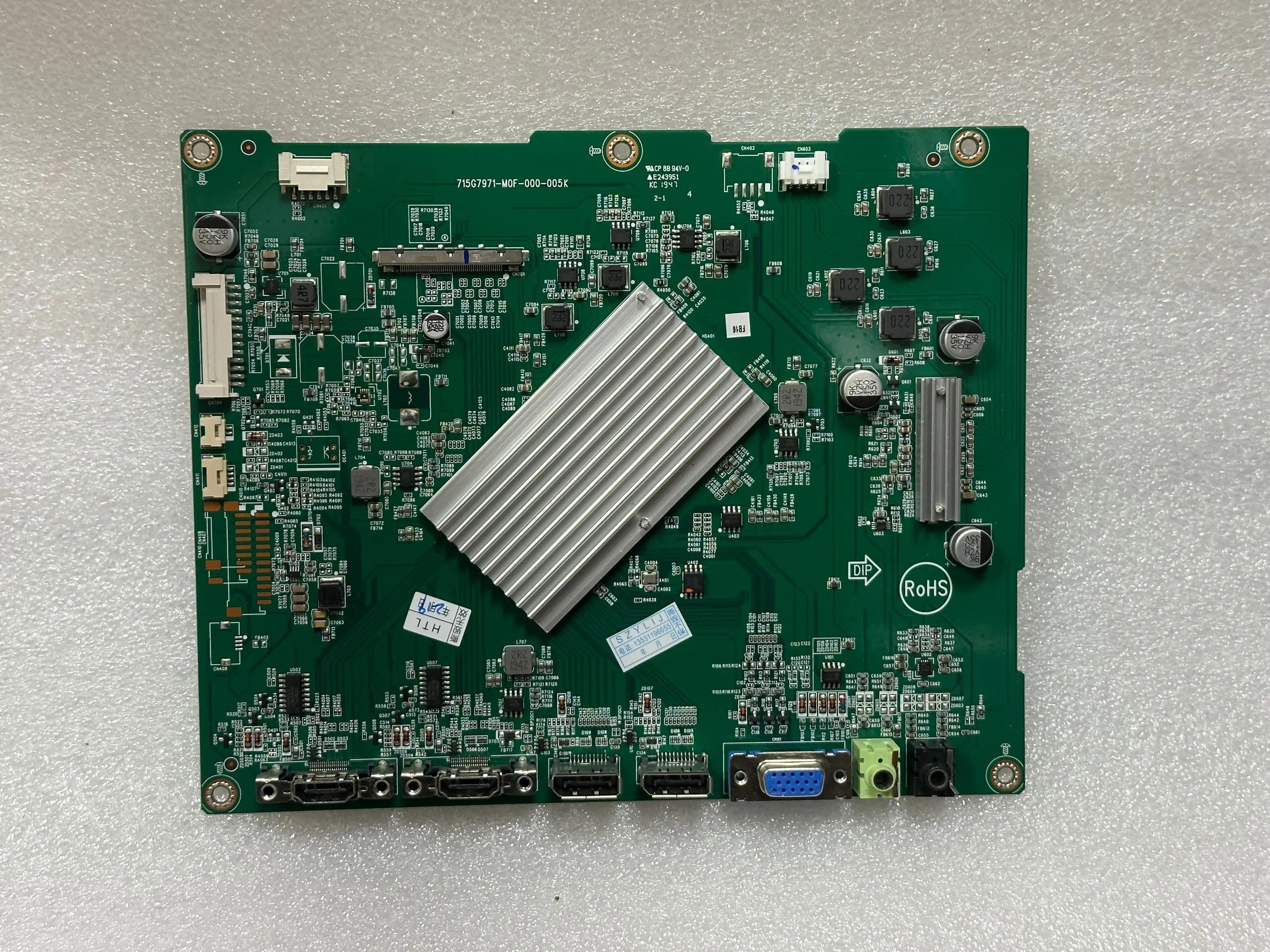 

Оригинальная плата BDM4350 715G7971-M0F-000-005K, экран TPT430U3-EQYSMA.G