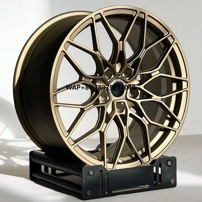 

Forged 5x120 Wheels 18 19 20 Inch Rims Multi Spoke Matte Bronze Alloy Wheel