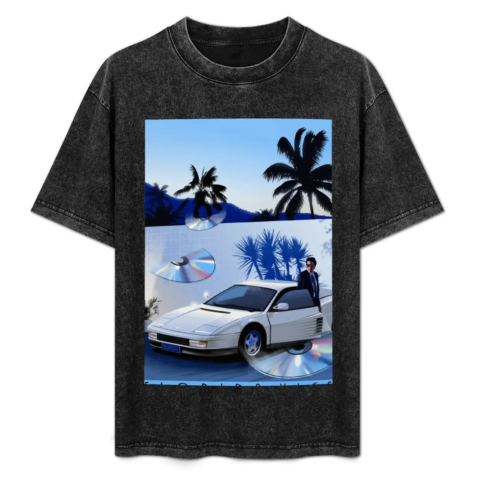 

Florida Vice T-Shirt Soft Cotton Print T-Shirt