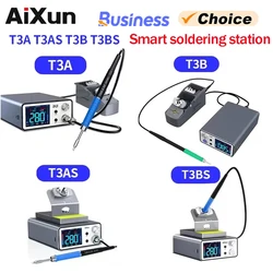 JCID AIXUN T3A T3B inteligentna stacja lutownicza spawanie T115/T210/T245 stacja lutownicza T3AS T3BS do PCB narzędzia lutownicze BGA