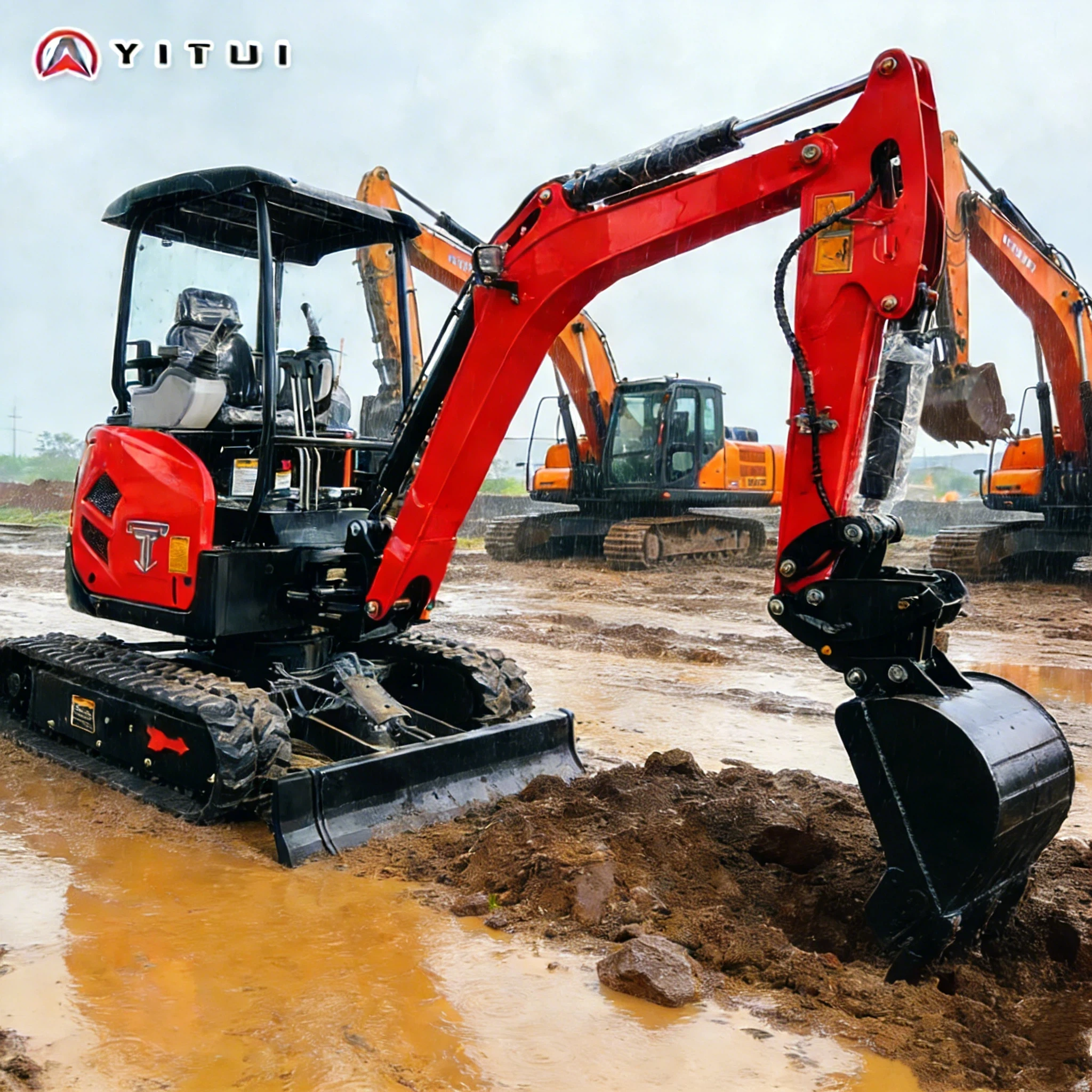 

Hot Mini Excavator With Kubota Engine 2.0 Ton Agriculture Tractor Ce Epa Euro 5 Certified Customized For Garden Accessories