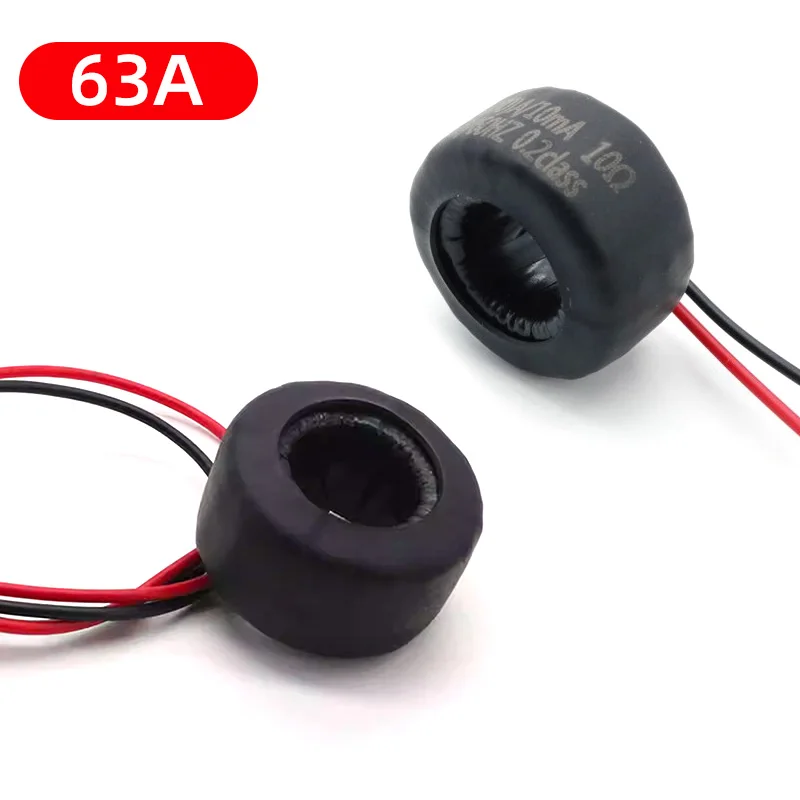 High Stability Split Core Current Transformer Open Type Coil CT AC 32A 63A 100A 500A Clamp Sensor