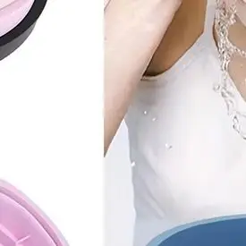 Collapsible Silicone Face Ice Bath Tray Cold Therapy For Facial Puffiness Portable Cryo Skin Tool Travel Beauty Bowl Facial Tool