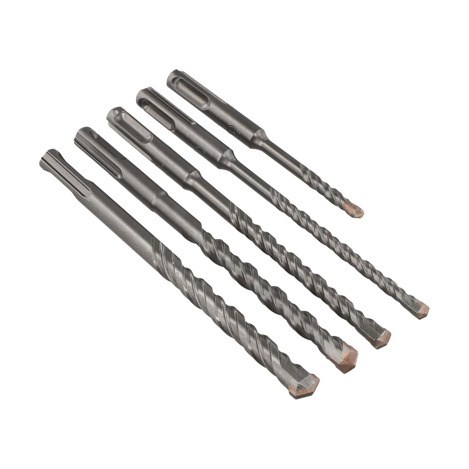 

For Drilling Machines Carbide Drill Bits Concrete Bit For Construction 10mm Diameter Double Slot Shank Efficient Waste Removal