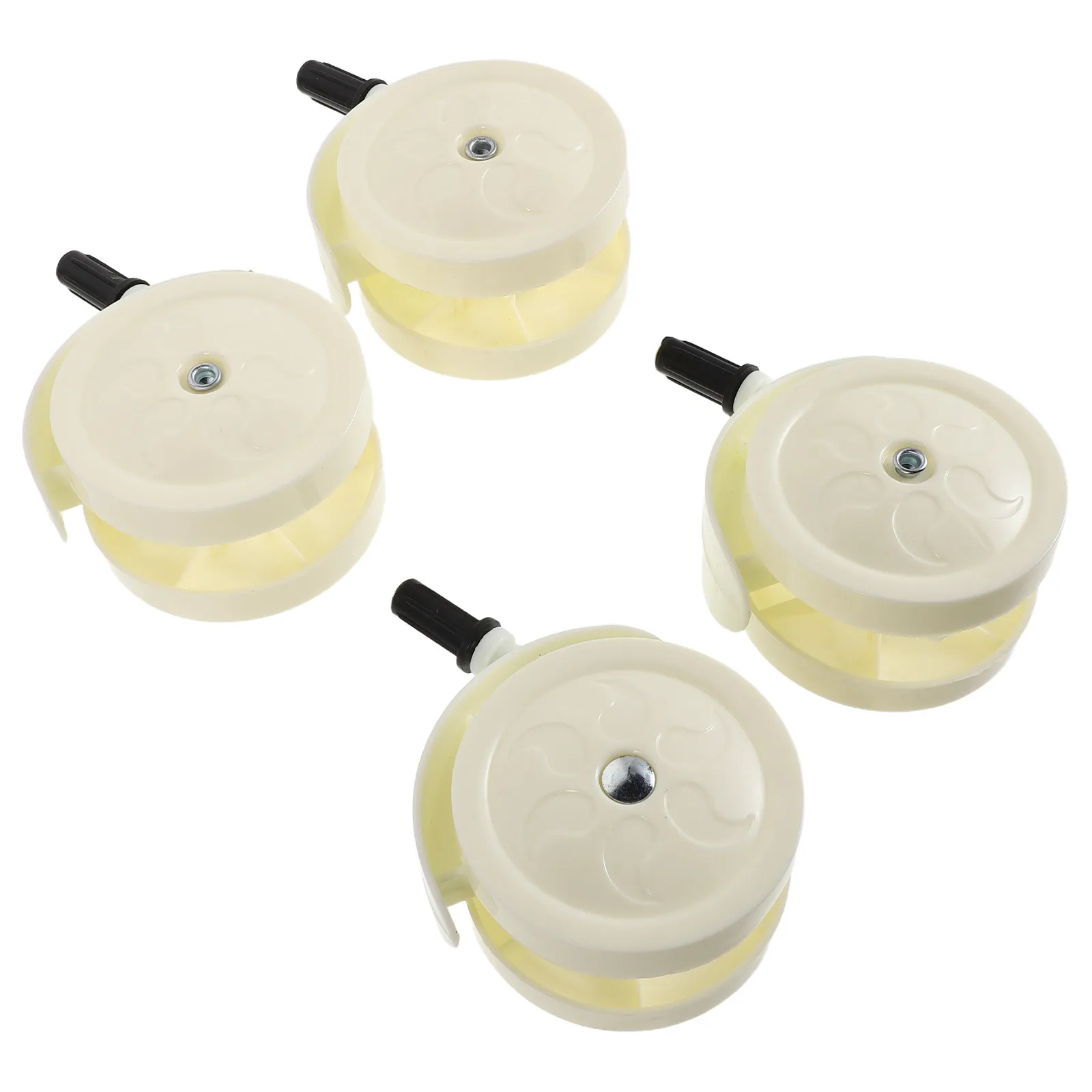 

4 PCS Baby Walker Wheel Components Caster Wheels Stroller Accessories Parts for Walkers Trolley