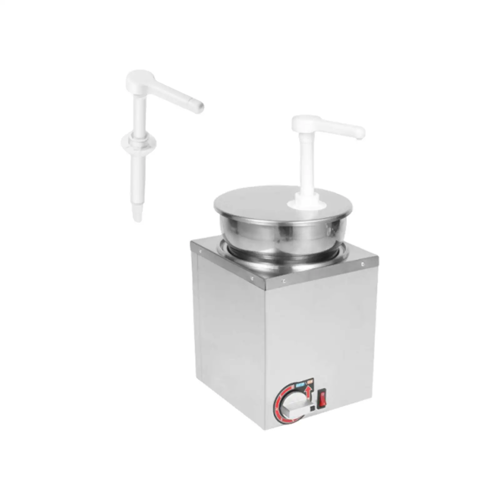 

Cheese Dispenser with Pump Commercial 4L for Cafes Restaurants Cupcake Store