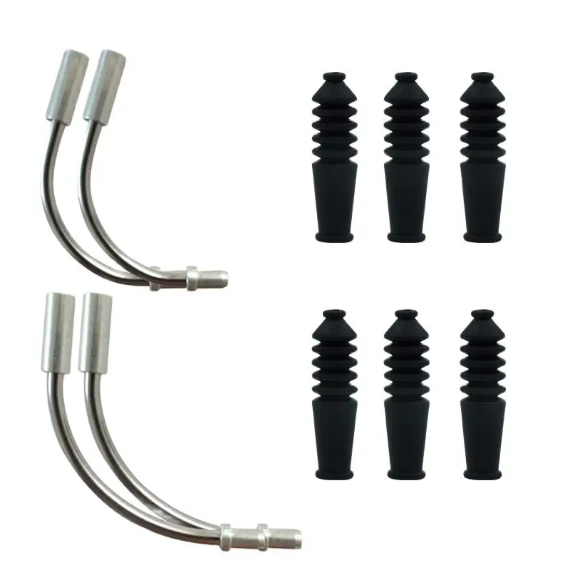 AliExpress DELT 20 Pcs 90 /110 Degree Bicycle V Brake Wire Tube Noodles Boots Hose Cable Road MTB Mountain Folding Bike Cycling Guide Parts