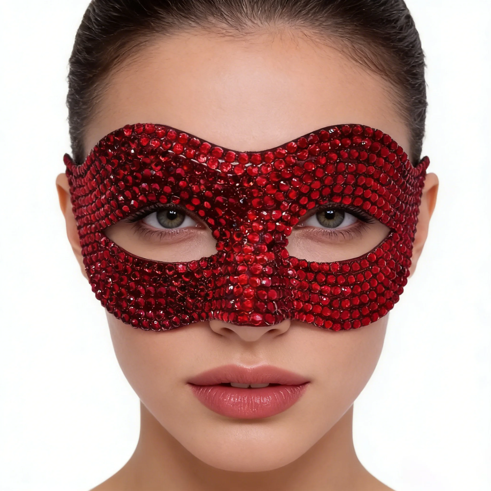 Unisex Makeup Ball Party Full Diamond Half Face Mask Handmade Diamond Fashion Halloween Easter Water Diamond Eye Mask